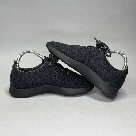 Allbirds Women's Size 7 Black Wool Runners Running Shoes - Picture 7 of 10